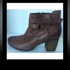 COPY - Josef Seibel Britney Women Brown Leather Casual Ankle Boots size 42